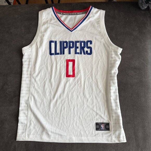 Youth XL Fanatics NBA Los Angeles Clippers Westbrook #0 Jersey White - Picture 1 of 5